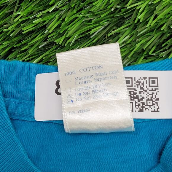 Vintage 1997 Florida Marlins Baseball Shirt Large 20x27 World-Series Blue - Picture 5 of 13